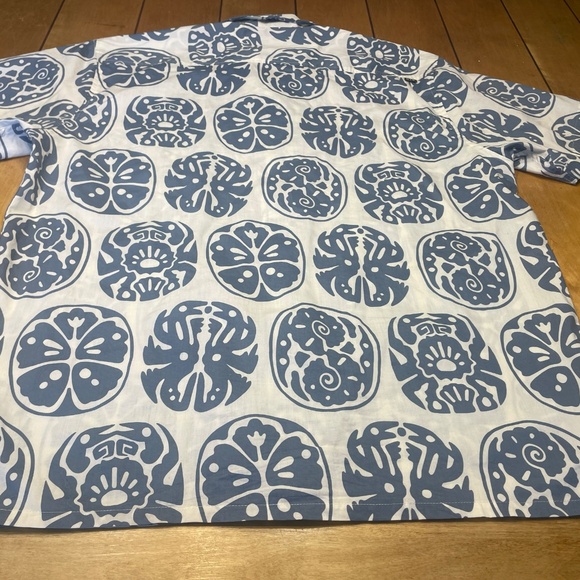 Howler Brothers Monoloha “Bone Idols” Button Up Shirt Size Large - Picture 11 of 16